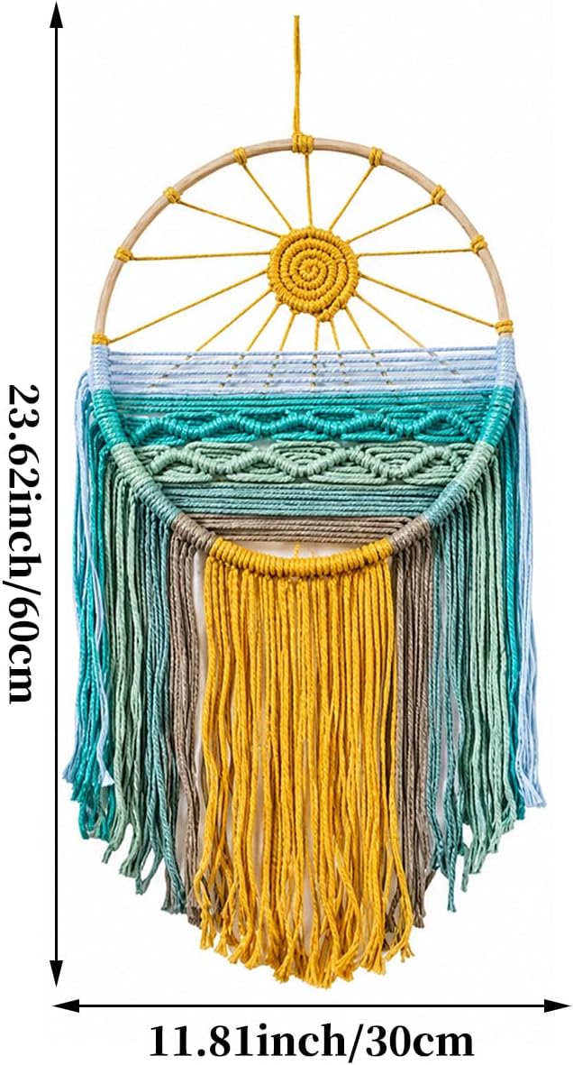 3Pcs Boho Macrame Wall Hangings