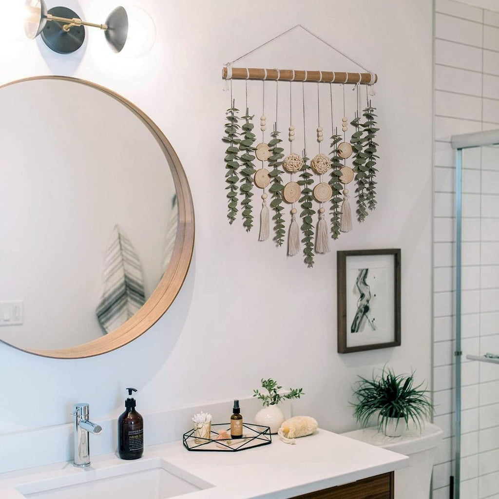 Sage Eucalyptus Wooden Wall Decor
