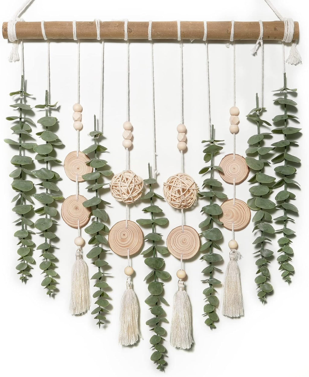 Sage Eucalyptus Wooden Wall Decor