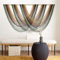 Boho Yarn Macrame Wall Hanging