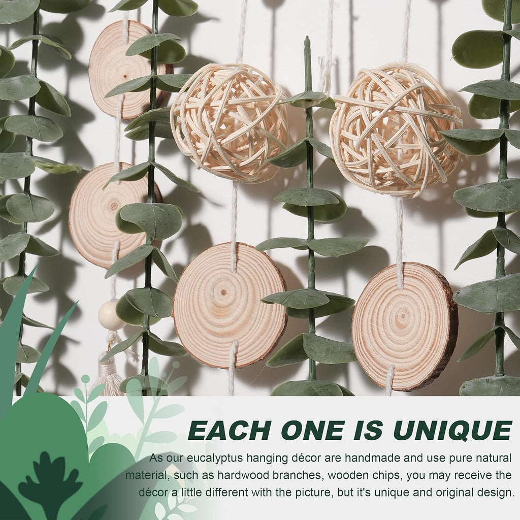 Sage Eucalyptus Wooden Wall Decor