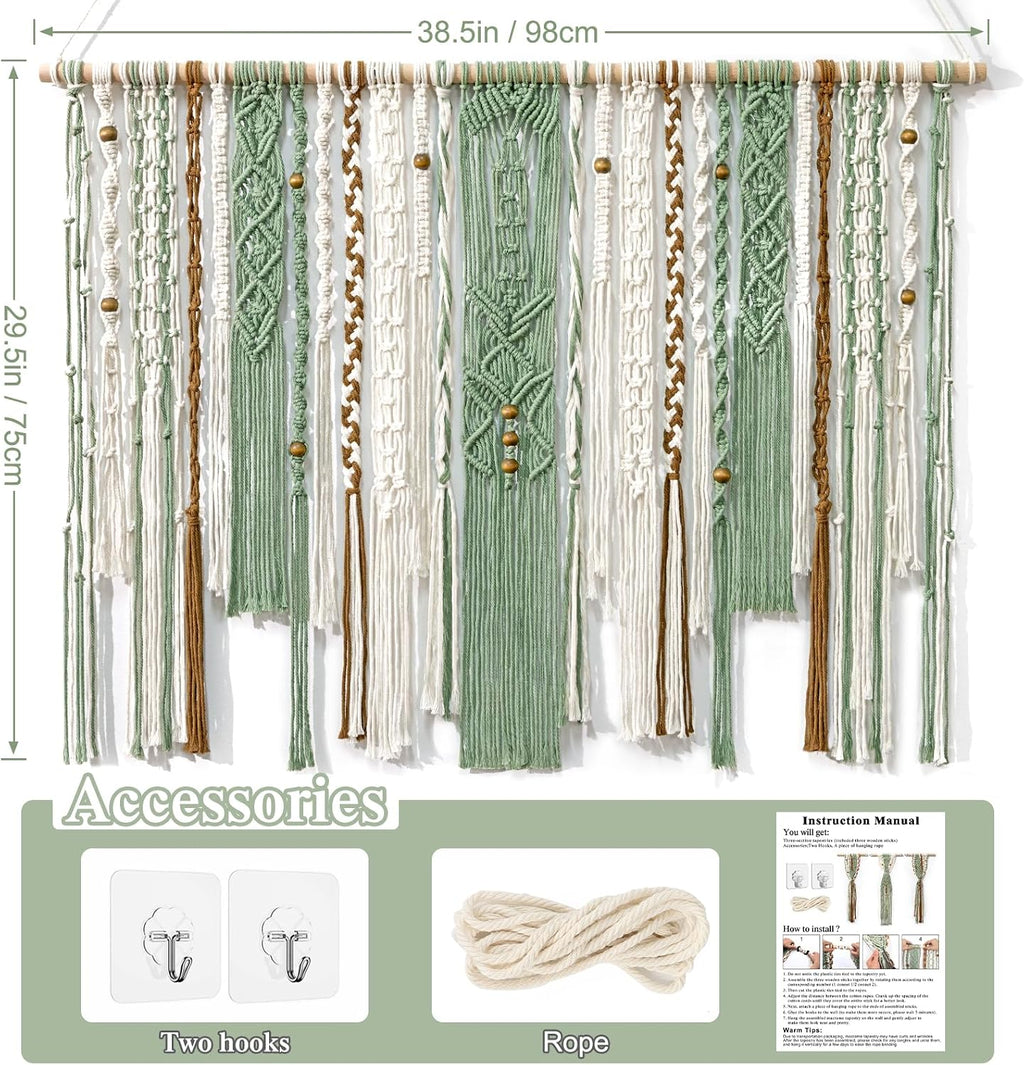 Large Boho Macrame Wall Hanging