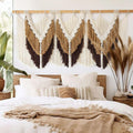 Brown Tassel Macrame Wall Hanging